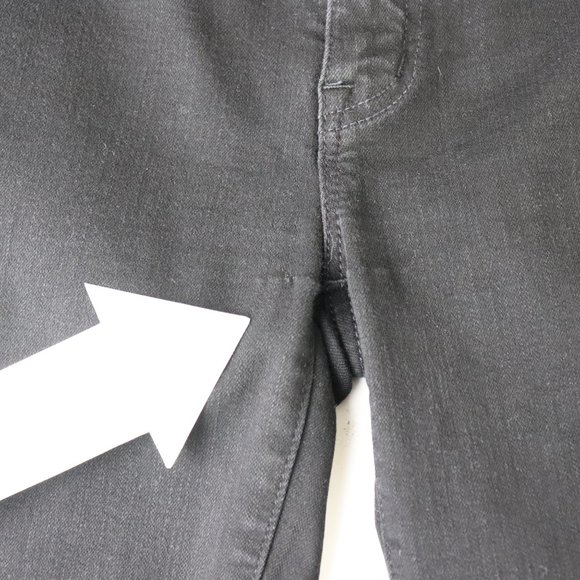 Madewell Roadtripper Denim Jeans Bennett Black 24 - Picture 11 of 11